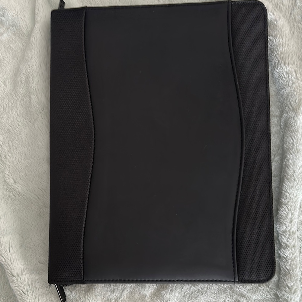 Professional Black Portfolio Folder